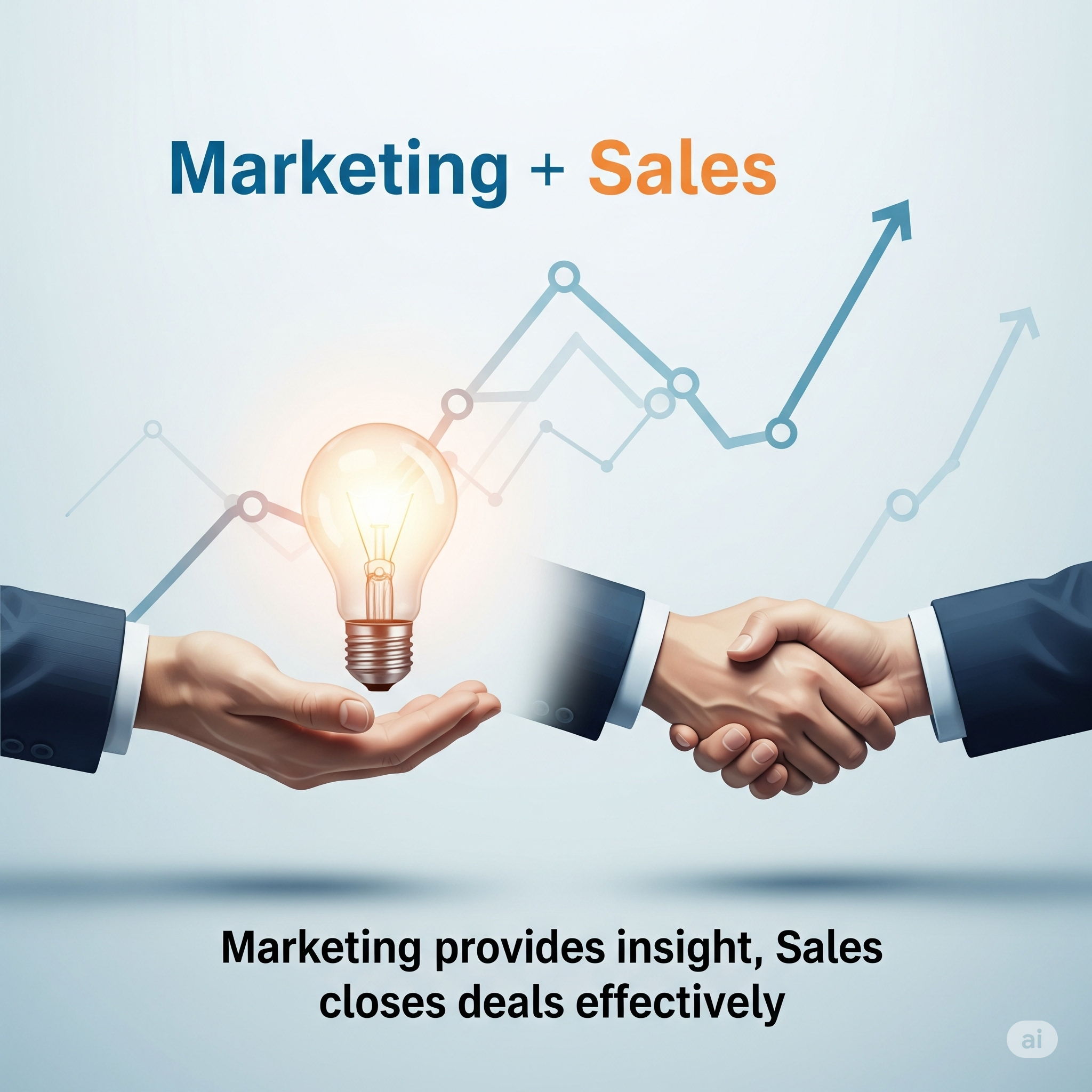 Sức mạnh của sự hợp tác: Marketing cung cấp insight, Sales chốt đơn hiệu quả.
